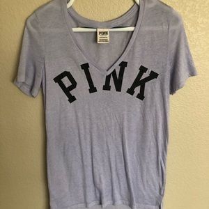 PINK V-Neck T-shirt